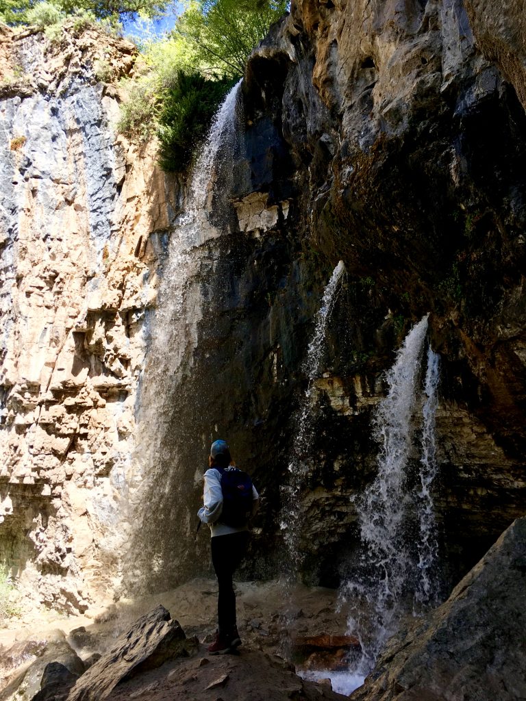 Spouting Rock at Hanging Lake