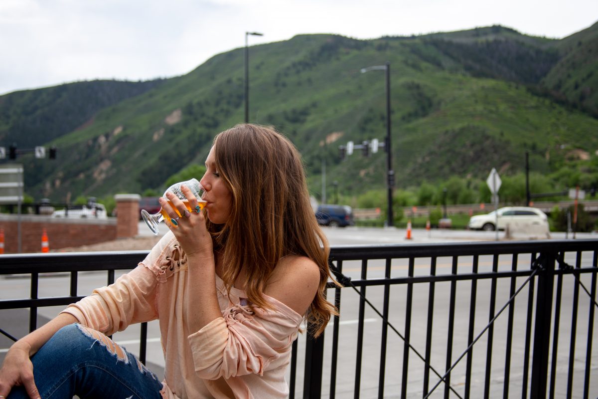 Checkers at Glenwood Springs Brew Garden