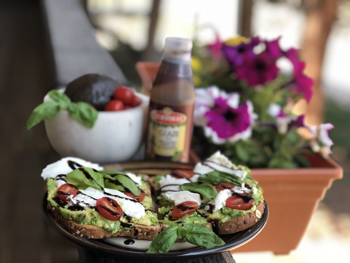 Caprese Avocado Toast