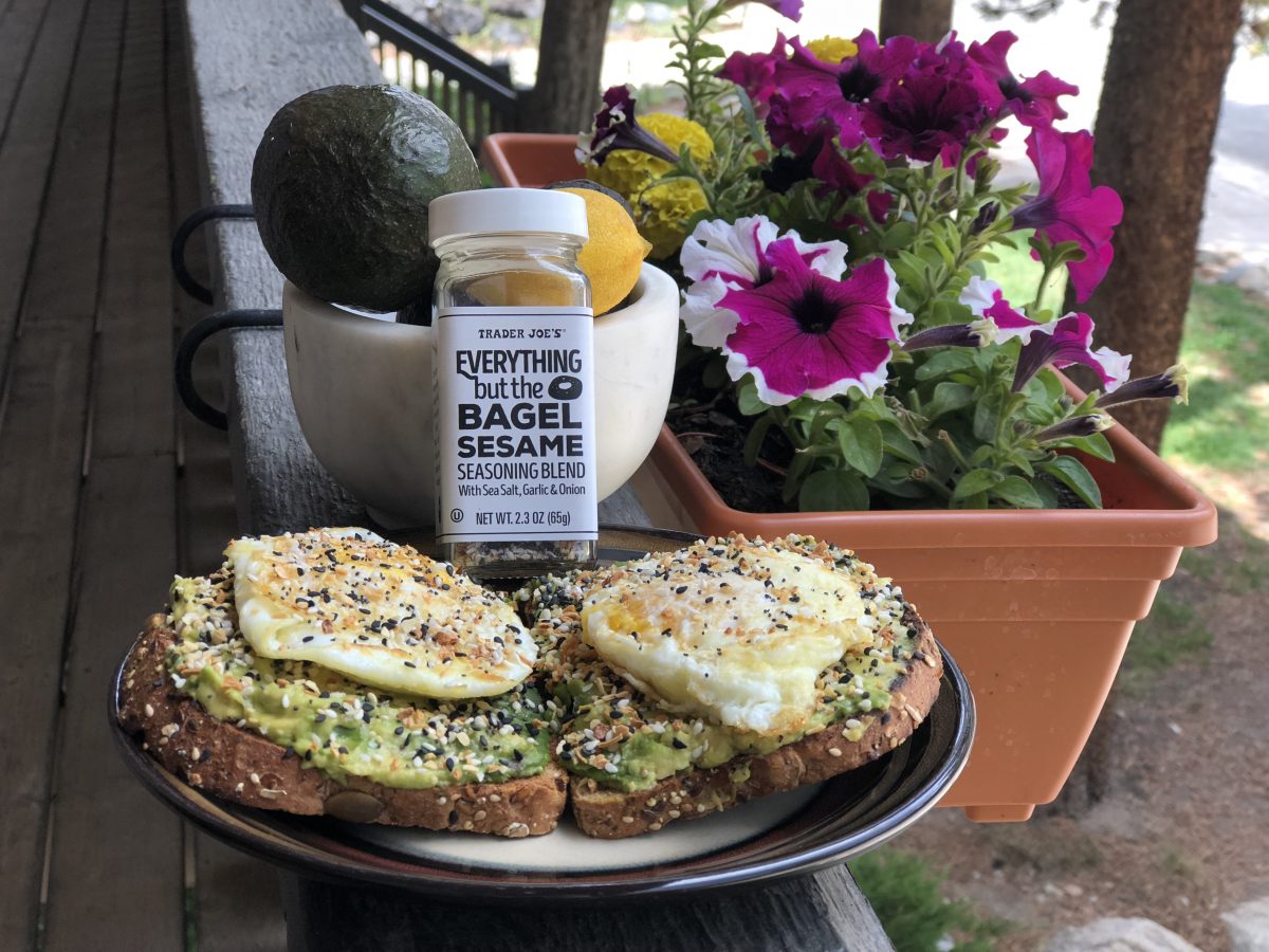 Trader Joes Everything But the Bagel Avocado Toast