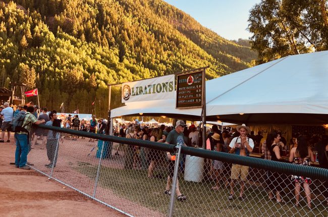 Avery Brewery at Telluride Bluegrass Festival