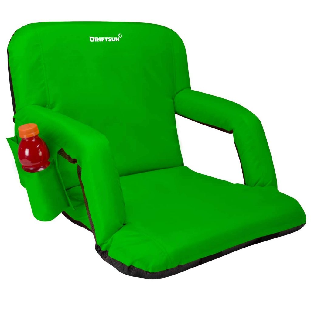 Folding Stadium Chair with Cup Holder for Telluride Bluegrass Festival