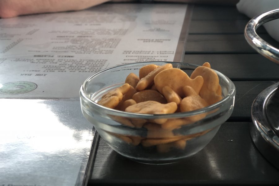 Goldfish Crackers at Hank's Washington DC