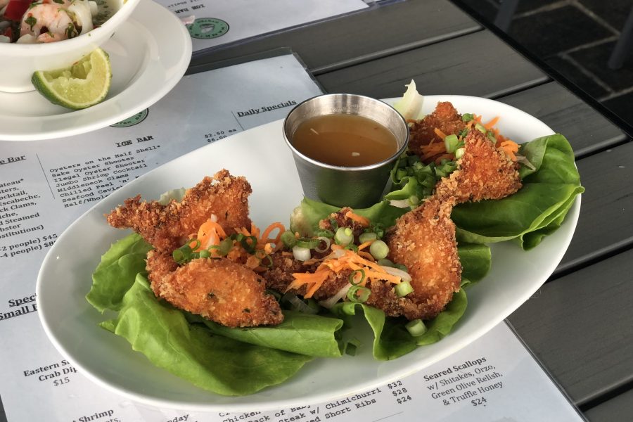 Coconut Shrimp at Hank's Washington DC