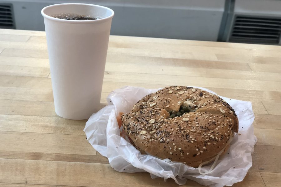 Bagel and Lox at Eastern Market Washington DC