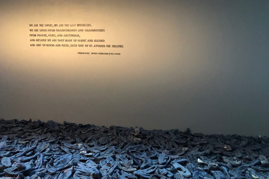 Shoes at the Holocaust Museum